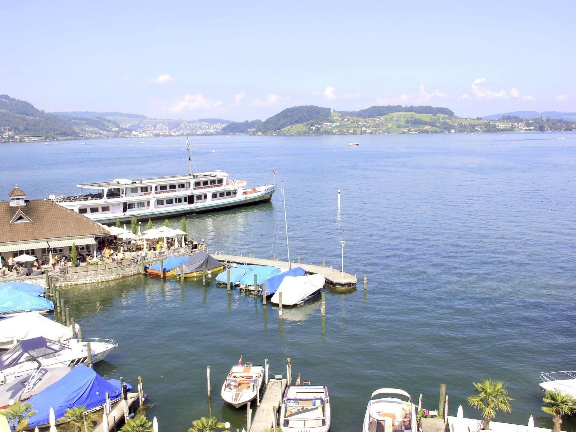 Hotel Winkelried Am See ชตานส์ชตัดท์ ภายนอก รูปภาพ